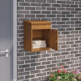 VidaXL Pakketbox Roestig Cortenstaal 44x35x59 cm - 34% Korting