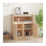 VidaXL Dressoir Grenenhout (70x34x80cm) - 54% Korting