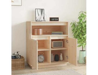 VidaXL Dressoir Grenenhout (70x34x80cm) - 54% Korting