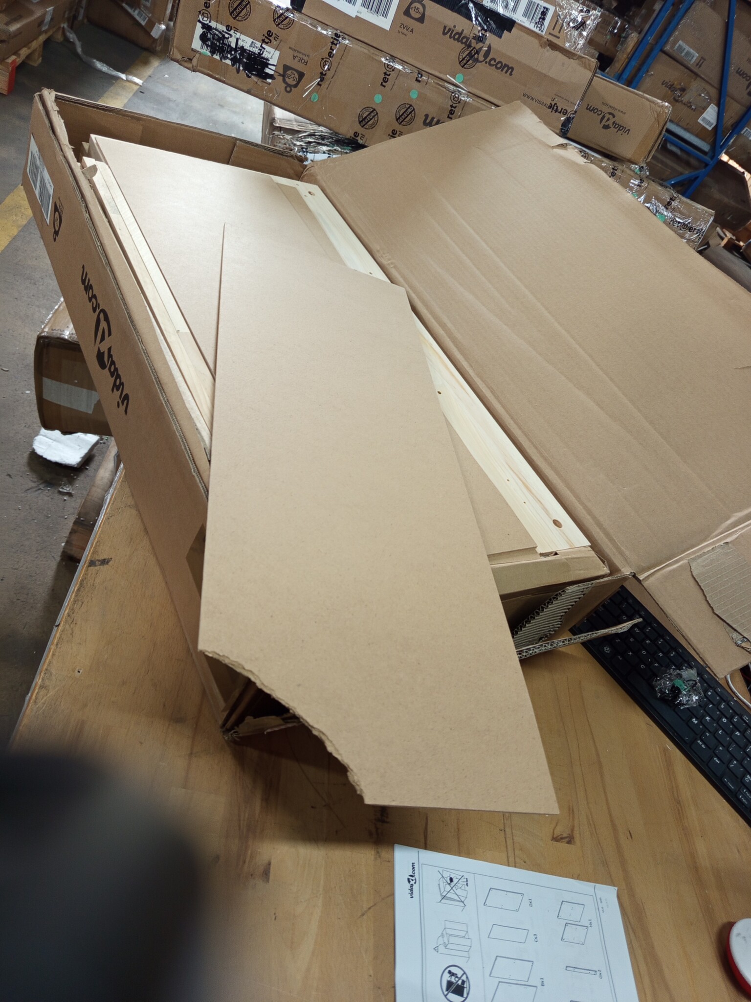VidaXL Dressoir Grenenhout (70x34x80cm) - 54% Korting