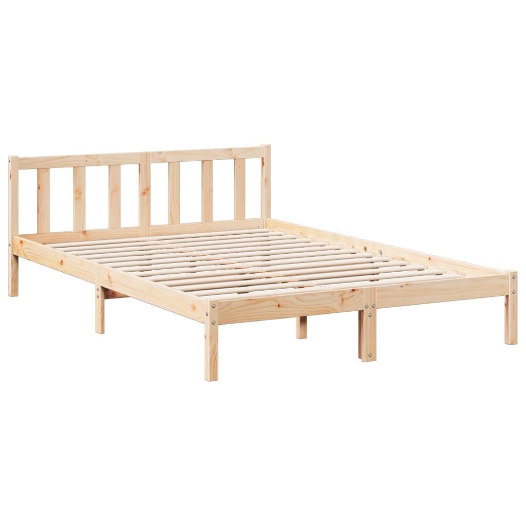 Extra Lang Grenenhouten Bedframe 140x220cm - 35% Korting