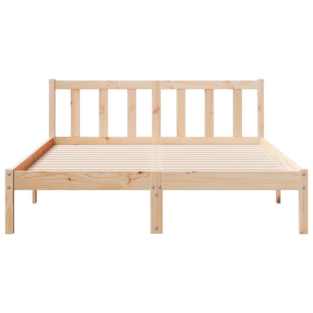 Extra Lang Grenenhouten Bedframe 140x220cm - 35% Korting