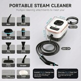 Handheld Stoomreiniger 1500W met 14 Accessoires - 34% Korting