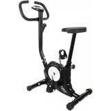 Hometrainer Fiets - Zwart - Mechanische Weerstand - 59% Korting