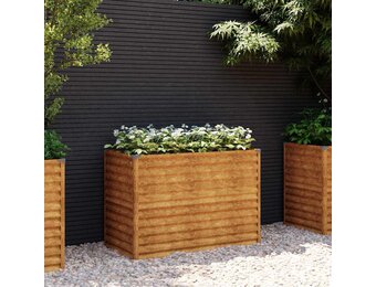 Cortenstaal Plantenbak Verhoogd 100x50x69 cm - 34% Korting