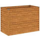 Cortenstaal Plantenbak Verhoogd 100x50x69 cm - 34% Korting