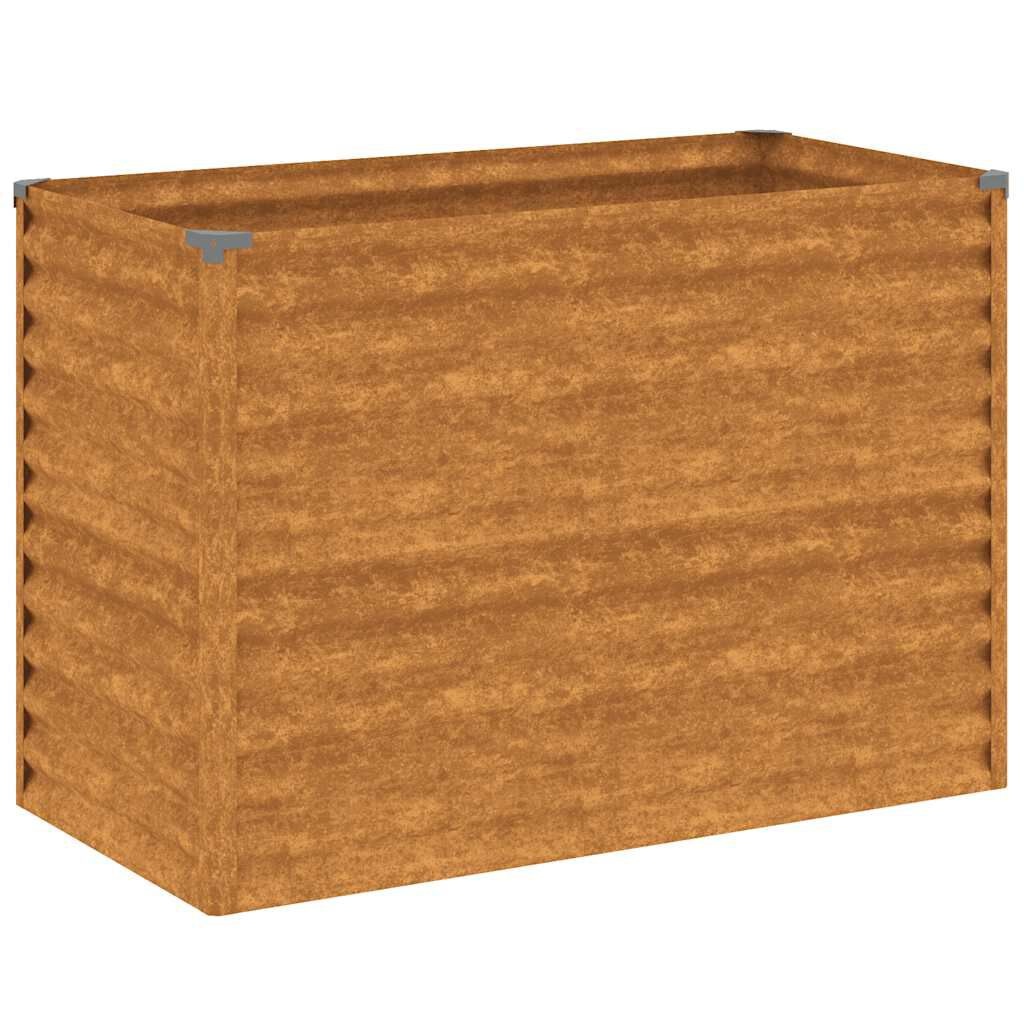 Cortenstaal Plantenbak Verhoogd 100x50x69 cm - 34% Korting