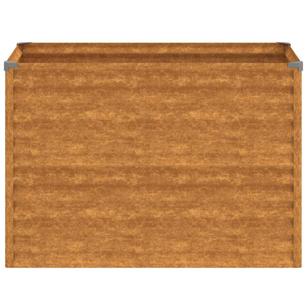 Cortenstaal Plantenbak Verhoogd 100x50x69 cm - 34% Korting