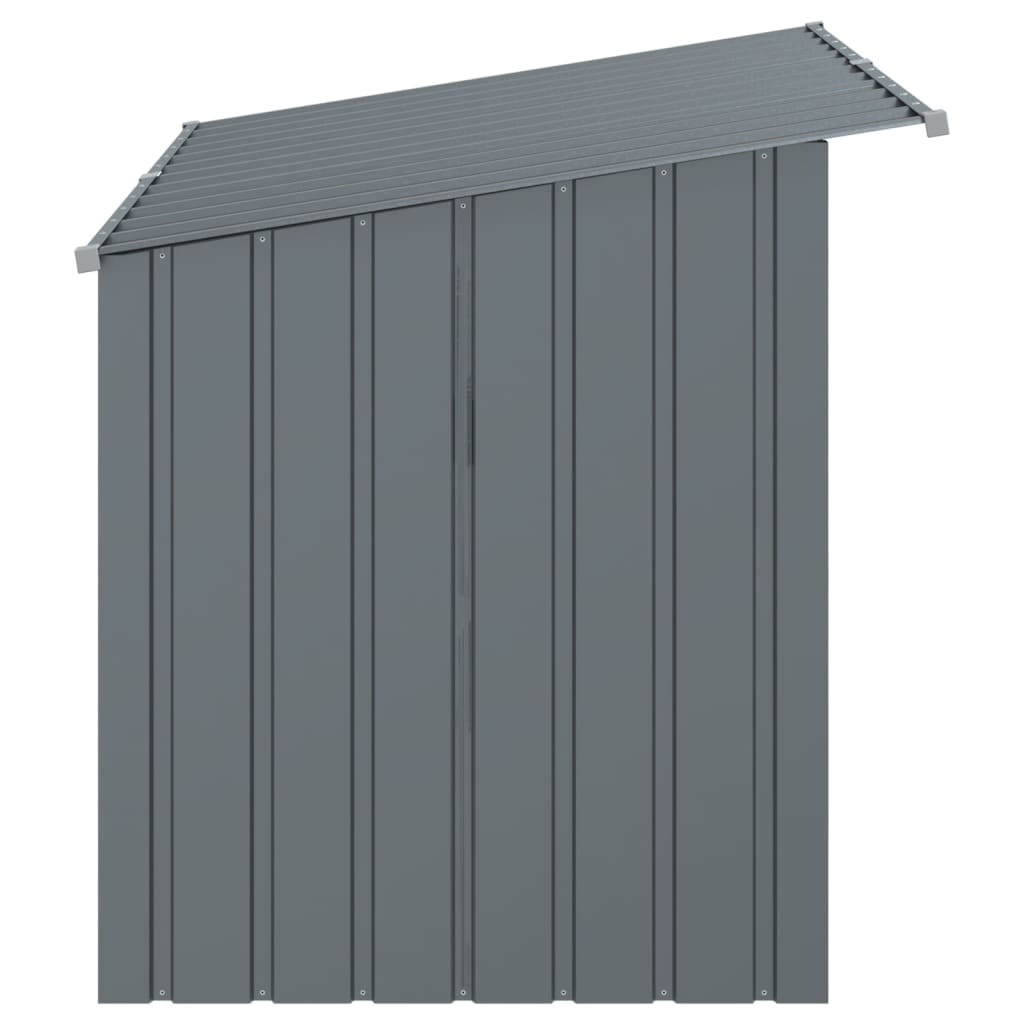 Hondenhok met dak 153x91x110 cm Antraciet - 54% Korting!