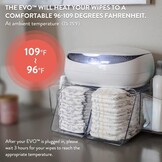 Prince Lionheart Evo Doekjes Warmer, Wit