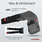 USB-vibratiecompressie-schouderbrace voor rotatormanchet, pijn, bevroren schouder, artritis, trillingsondersteuning, voor mannen en vrouwen