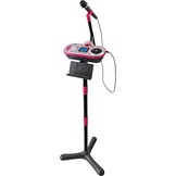 VTech Kidi Super Star DJ Studio 80-531704 Karaokespeelgoed, microfoon, Duitstalig, 1 stuk