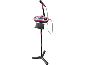 VTech Kidi Super Star DJ Studio 80-531704 Karaokespeelgoed, microfoon, Duitstalig, 1 stuk