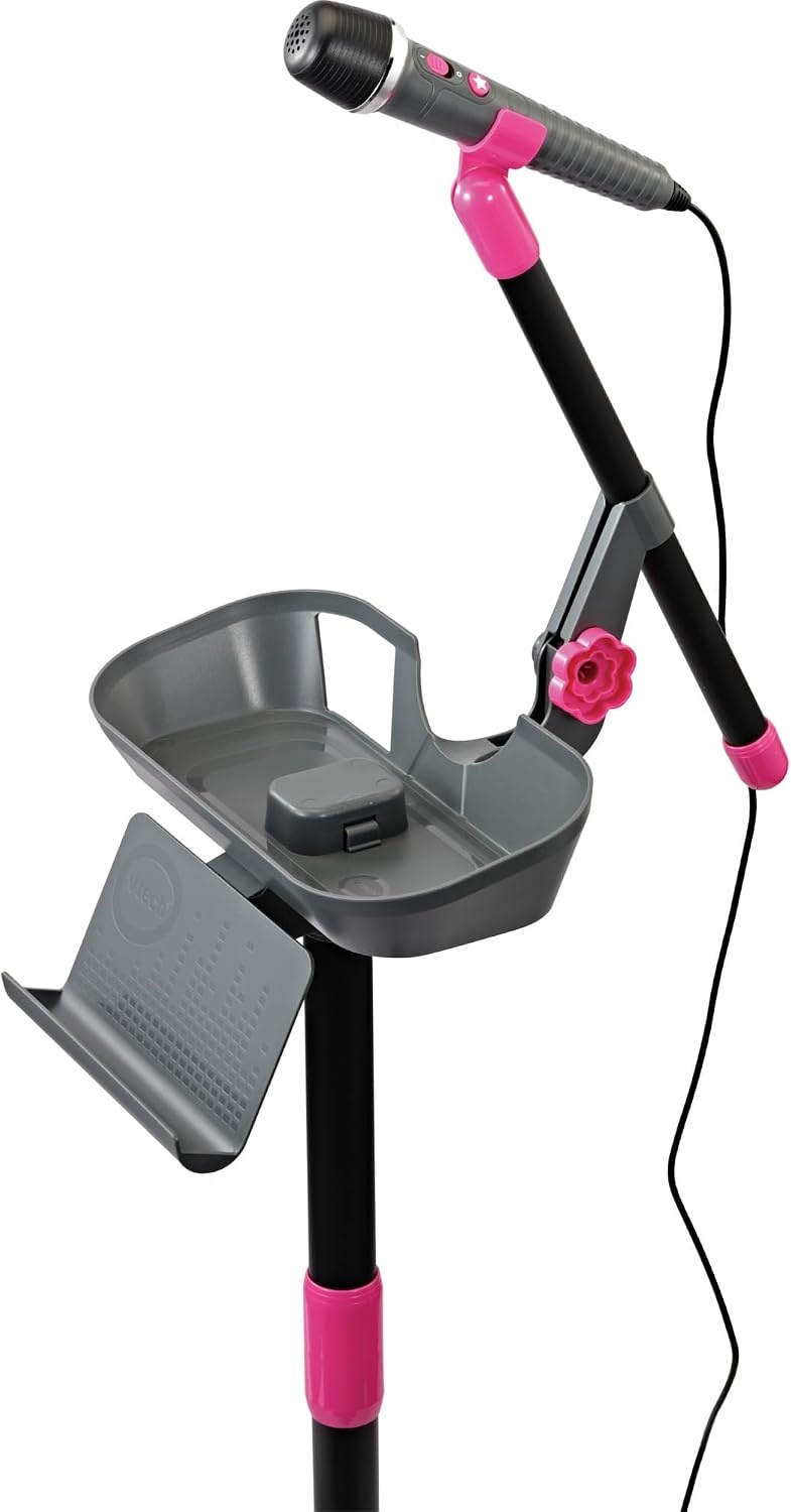 VTech Kidi Super Star DJ Studio 80-531704 Karaokespeelgoed, microfoon, Duitstalig, 1 stuk