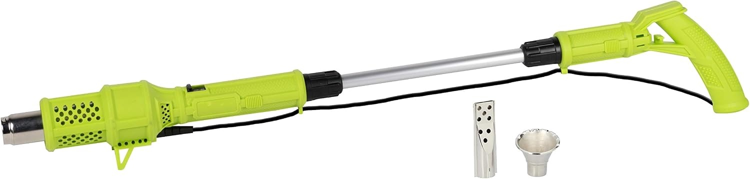 Kinzo Garden onkruidbrander, 2000 W, tot 650 °C, multifunctioneel, elektrisch, milieuvriendelijk