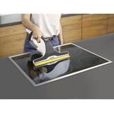 Kärcher Accu-raamzuiger WV 7 Signature Line, batterijduur: 100 min, led-laadstatusindicator, 2 zuigmonden, spuitfles met 2 microvezelhoezen, vuilkrassen, 20 ml raamreiniger-concentraat