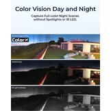 Reolink 4K Solar Beveiligingscamera's Draadloos Buiten, ColorX Nachtzicht, 180° Blindspotvrij Zicht, Wi-Fi 6, Persoon/Voertuig/Dier-Detectie, Argus 4 Pro met Zonnepaneel