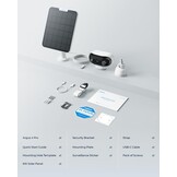Reolink 4K Solar Beveiligingscamera's Draadloos Buiten, ColorX Nachtzicht, 180° Blindspotvrij Zicht, Wi-Fi 6, Persoon/Voertuig/Dier-Detectie, Argus 4 Pro met Zonnepaneel