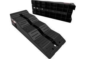 Oprijwiggen Camper/Caravan 2 Stuks Zwart - 40% Korting