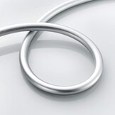 GRIFEMA G852-18 Doucheslang, 1,8 m Bescherming Tegen Verdraaien Doucheslang, Zilver - Maat 1,8 KM