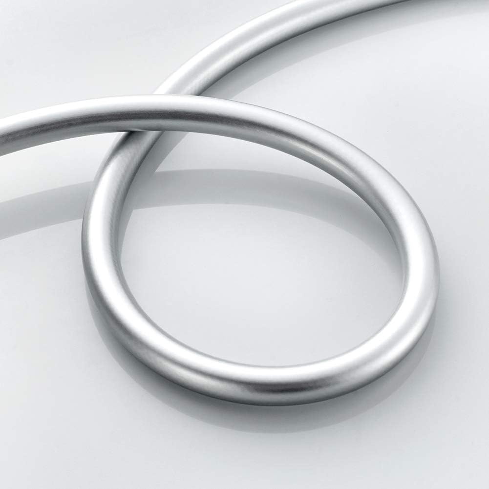 GRIFEMA G852-18 Doucheslang, 1,8 m Bescherming Tegen Verdraaien Doucheslang, Zilver - Maat 1,8 KM