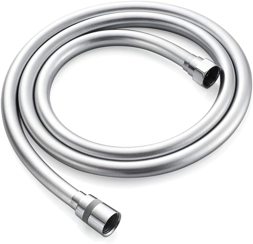GRIFEMA G852-18 Doucheslang, 1,8 m Bescherming Tegen Verdraaien Doucheslang, Zilver - Maat 1,8 KM
