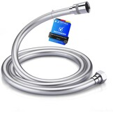 GRIFEMA G852-18 Doucheslang, 1,8 m Bescherming Tegen Verdraaien Doucheslang, Zilver - Maat 1,8 KM