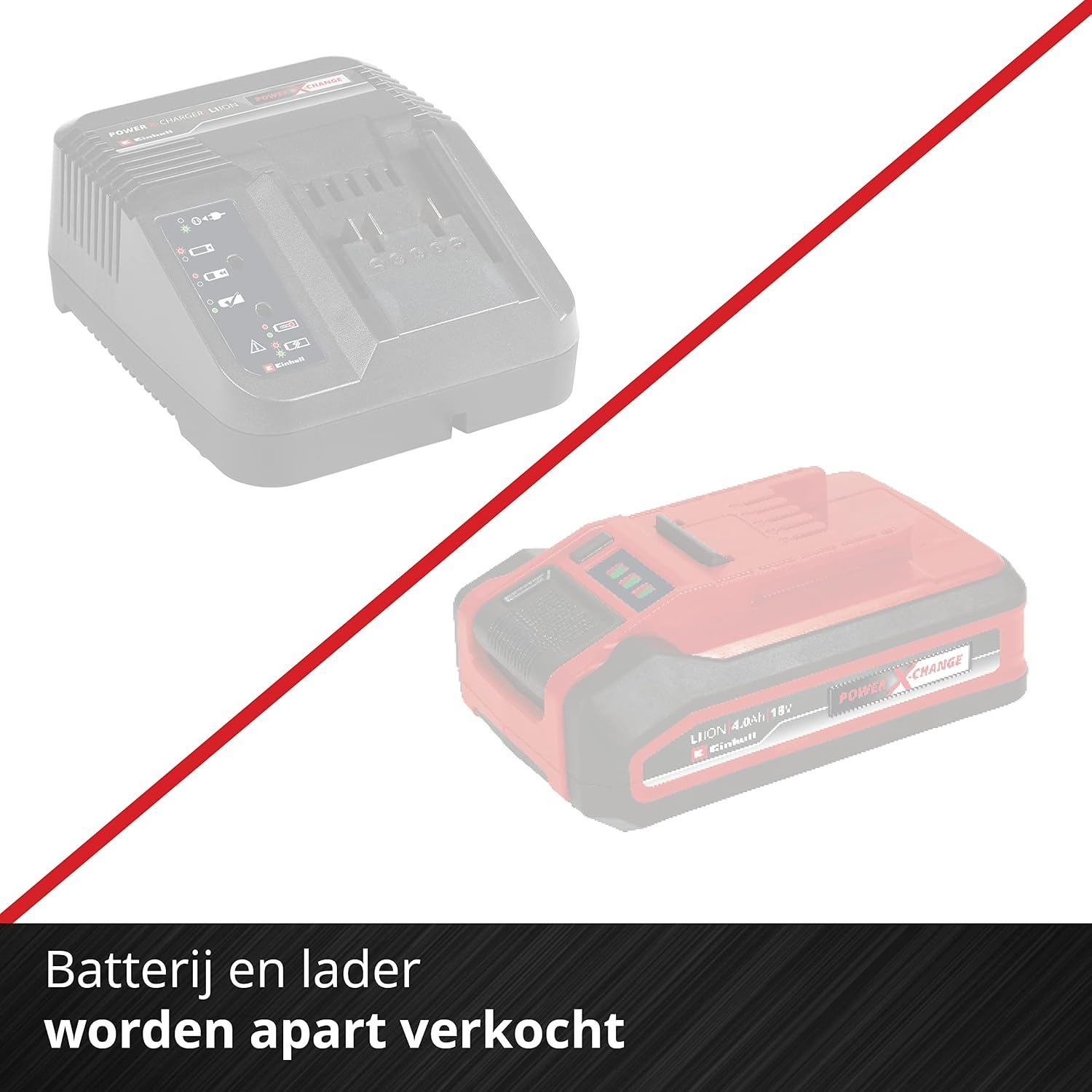 Einhell Professional accu-haakse slijper AXXIO 18/125 - Maat Diameter 125 mm