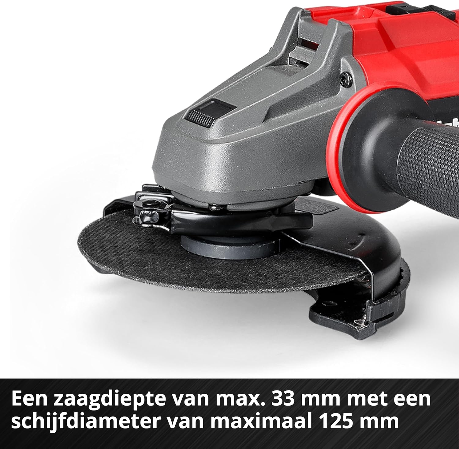 Einhell Professional accu-haakse slijper AXXIO 18/125 - Maat Diameter 125 mm