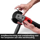 Einhell Professional accu-haakse slijper AXXIO 18/125 - Maat Diameter 125 mm