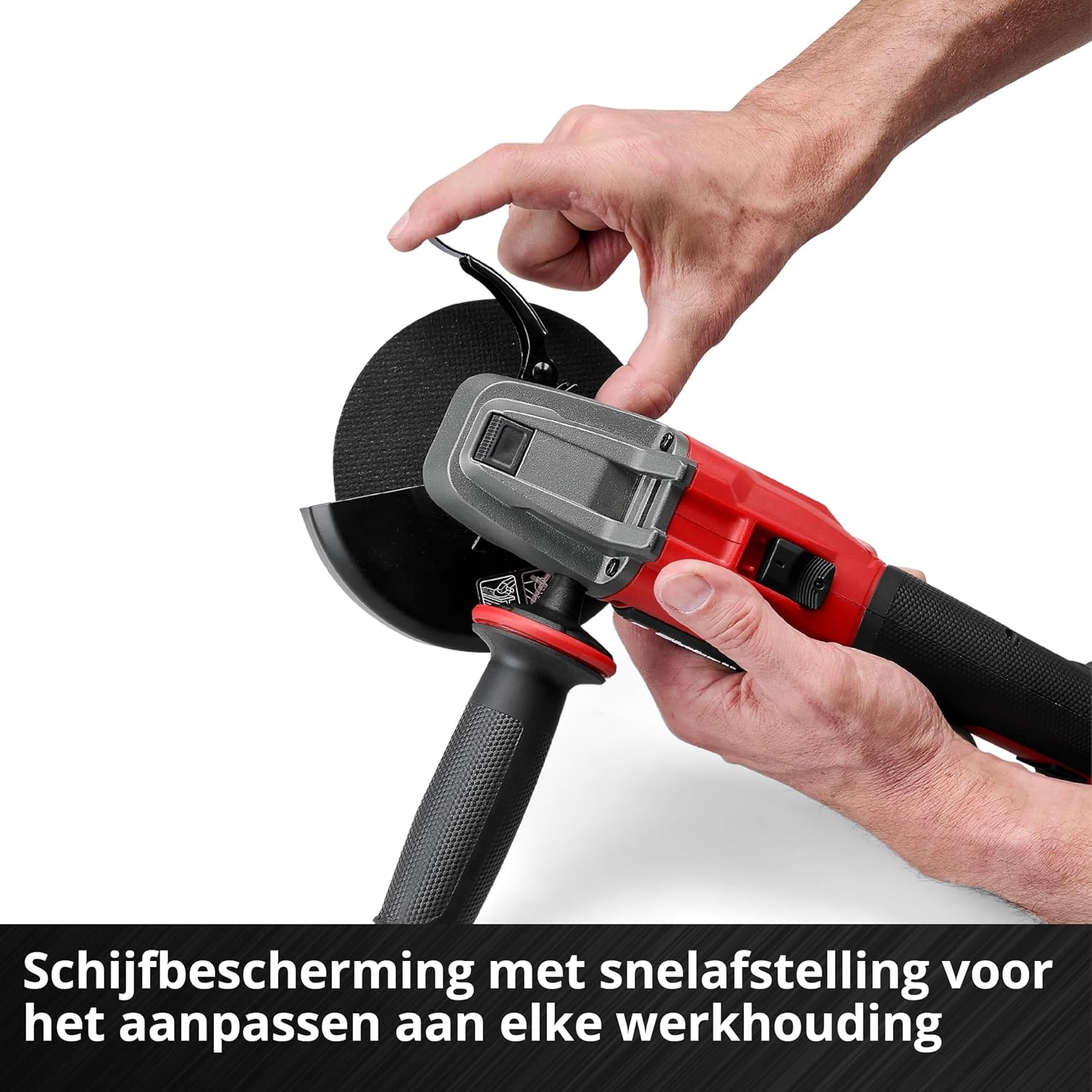 Einhell Professional accu-haakse slijper AXXIO 18/125 - Maat Diameter 125 mm