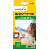 Schellenberg 50328 horrengaas voor dakramen met ritssluiting, 150 x 180 cm, wit