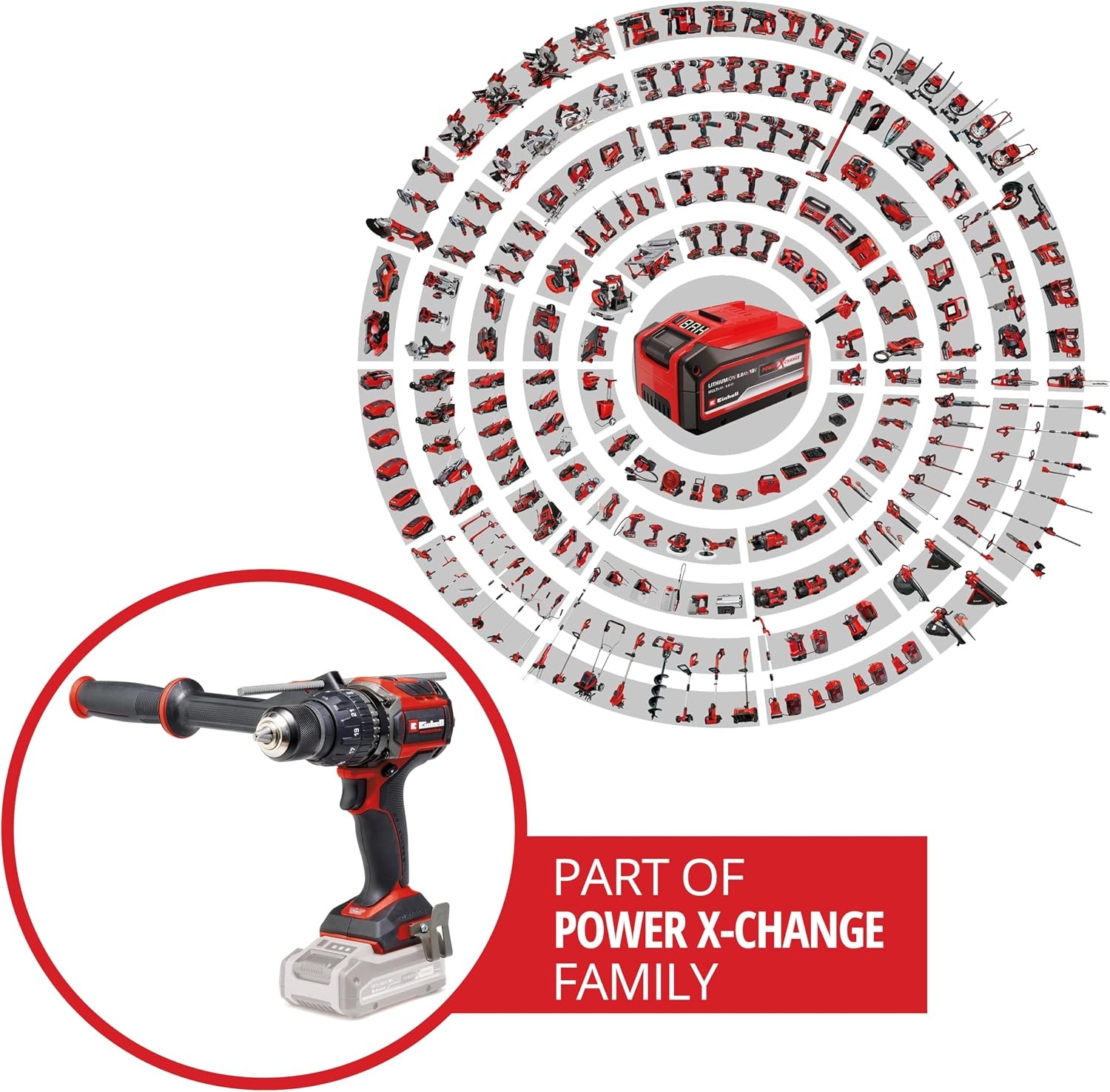 Einhell Professional accu-slagboormachine TP-CD 18/120 Li-i BL-Solo