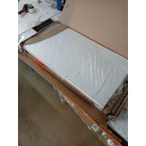 Salontafel Hoogglans Wit Bewerkt Hout 90x50x36,5 cm - 53% Korting