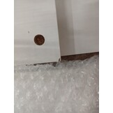 Salontafel Hoogglans Wit Bewerkt Hout 90x50x36,5 cm - 53% Korting