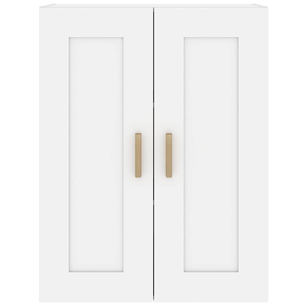 vidaXL Wandkast 69,5x32,5x90 cm bewerkt hout wit