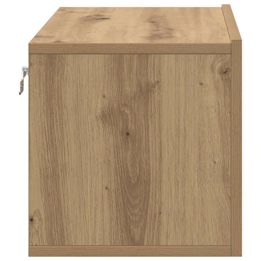 vidaXL Tv-meubelset 2 st Bruin Bewerkt hout