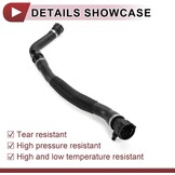 Bovenste Radiateur Koelslang voor BMW 230i 320i 330i 430i - Zwart