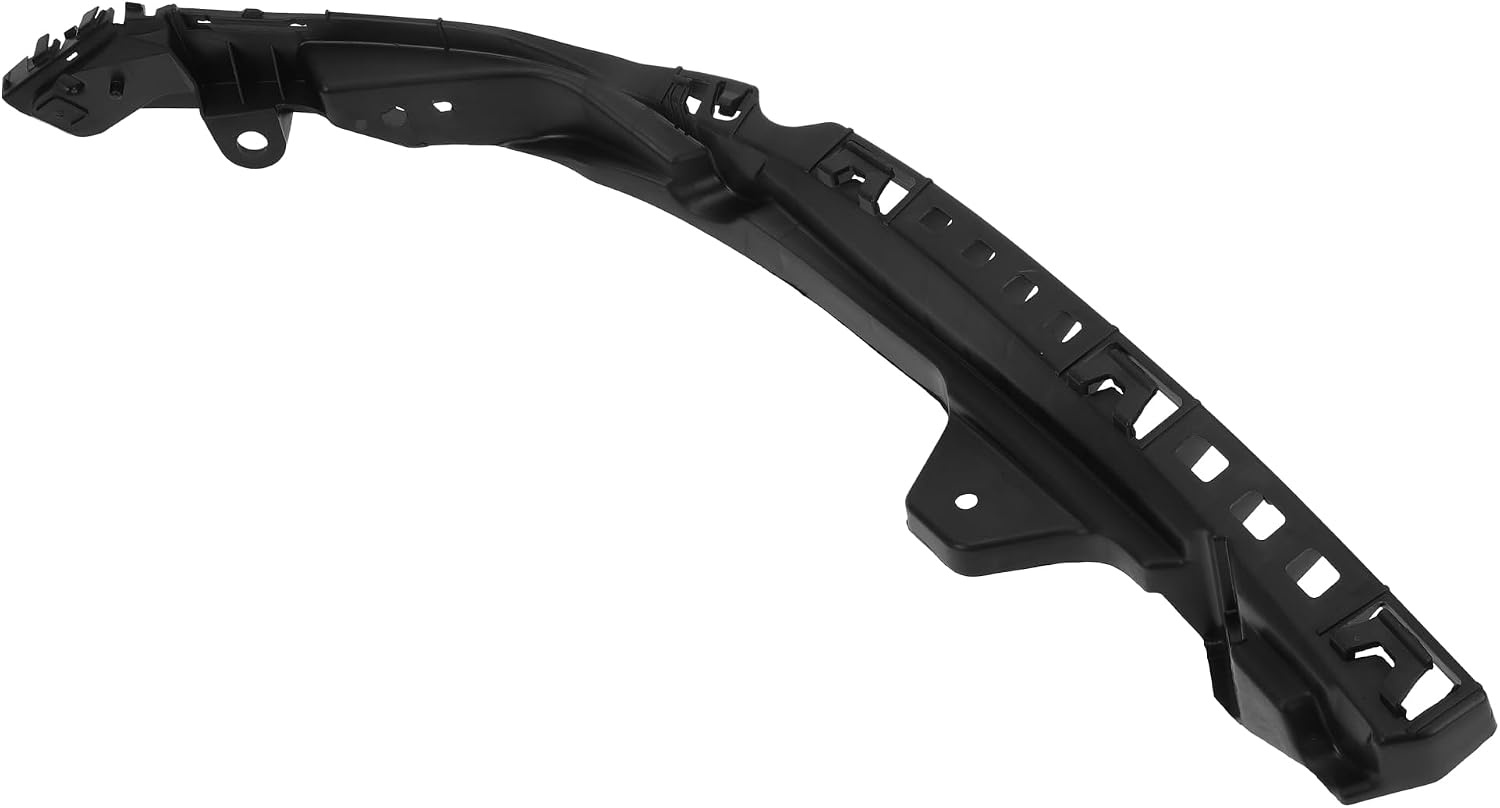 1 Stuk Bumper Ondersteuningsbeugel Compatibel Voor Honda City 2009-2014, Duurzaam Abs Zwart Voorste Linker Bumper Bevestigingsbeugel Montagebeugel Nr.71190Tm0T00