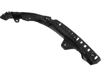 1 Stuk Bumper Ondersteuningsbeugel Compatibel Voor Honda City 2009-2014, Duurzaam Abs Zwart Voorste Linker Bumper Bevestigingsbeugel Montagebeugel Nr.71190Tm0T00