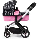 Bayer Design Poppenwagen XEO Jogger Zwart/Roze - 34% Korting