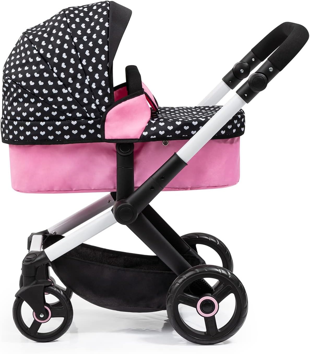 Bayer Design Poppenwagen XEO Jogger Zwart/Roze - 34% Korting