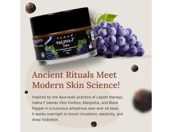 Nachtcrème Revitaliserend | Tegen Huidveroudering & Rimpels | Met Druiven | Ayurvedisch | Voor Huidverjonging & Verzachting