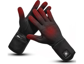 Elektrische Winterhandschoenen Verwarmd met Batterij | 3 Temperatuurstanden | Koolstofvezel Infrarood | Touchscreen | Maat XL/2XL