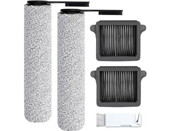 Stofzuiger Reserveonderdelen & Accessoires voor Tineco Floor One S7 Pro | 2 Borstelrollen + 2 HEPA-filters