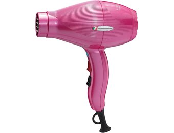 Haardroger Roze Professioneel 1800-2100W Ionengenerator E-T.C. Technologie Lichtgewicht 430g Compact 18,5cm Snel Stil