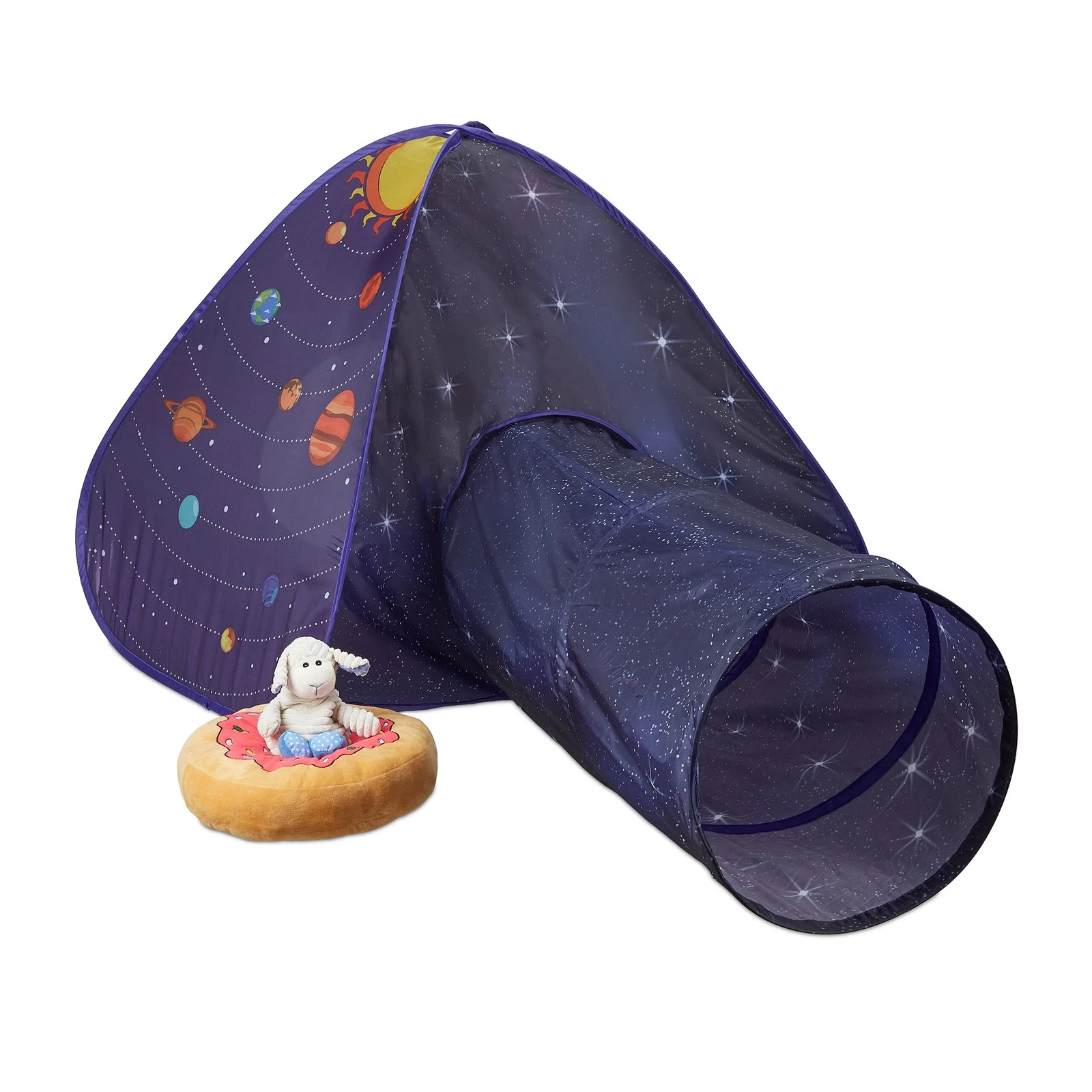 Relaxdays Pop-up Speeltent voor Kinderen - Kleurrijk - 170x100x90 cm