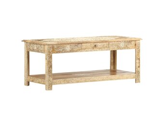 vidaXL Salontafel handgeschilderd 110x50x45 cm massief mangohout