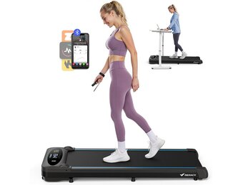 MERACH T26 Walking Pad - Compacte loopband voor thuis en op kantoor - Zwart