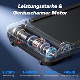 MERACH T26 Walking Pad - Compacte loopband voor thuis en op kantoor - Zwart